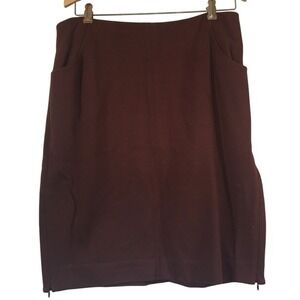 Cabi Boss Pencil‎ Skirt Knee Length Pockets Business Casual Current Size 8